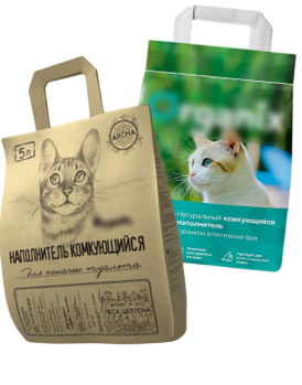 Бумажный двухслойный пакет