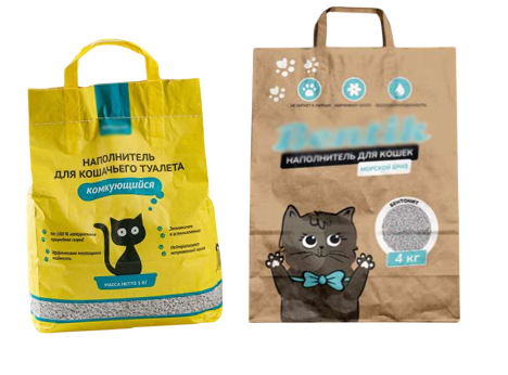 Бумажный двухслойный пакет